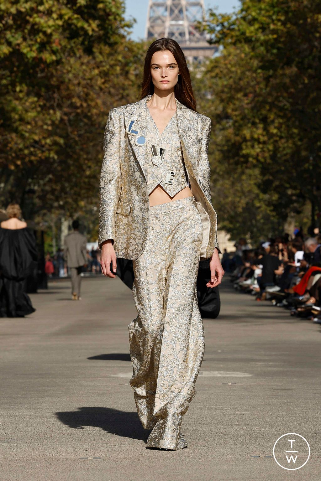 Fashion Week Paris Spring/Summer 2024 look 10 de la collection Stella McCartney womenswear