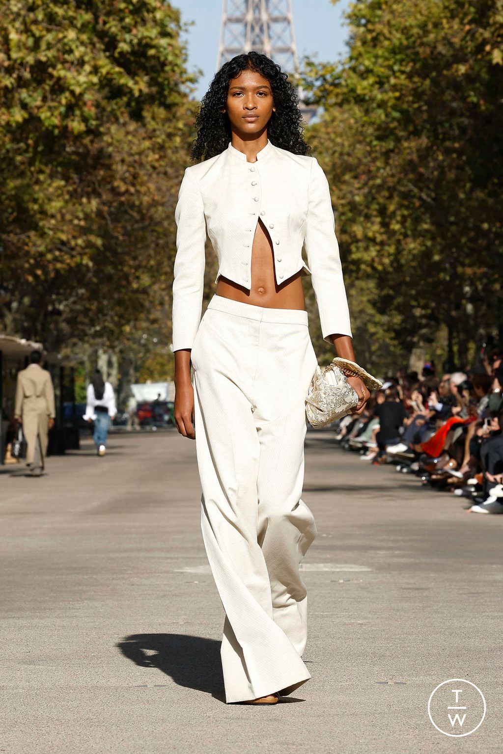 Fashion Week Paris Spring/Summer 2024 look 30 from the Stella McCartney collection womenswear