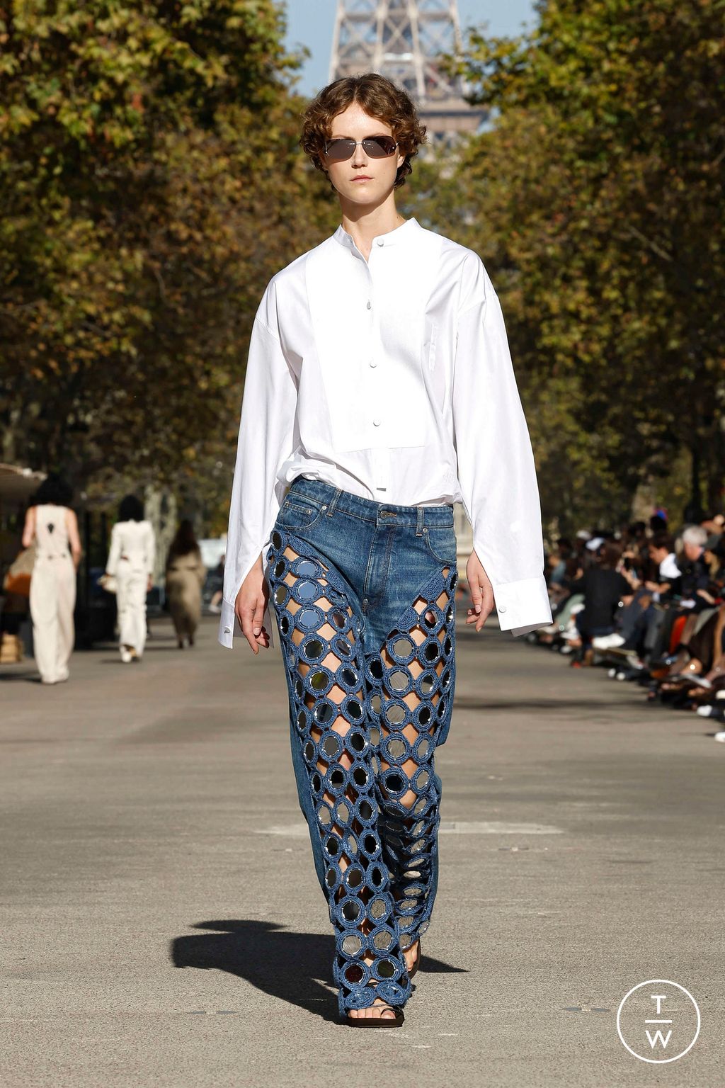 Fashion Week Paris Spring/Summer 2024 look 34 from the Stella McCartney collection 女装