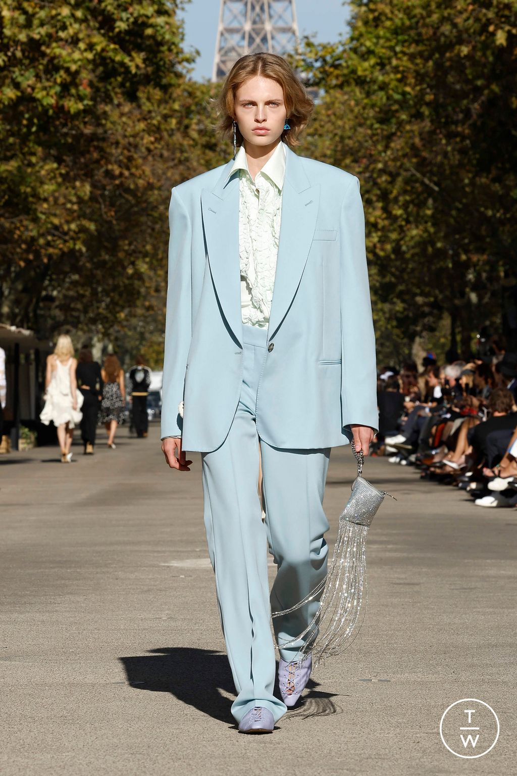 Fashion Week Paris Spring/Summer 2024 look 44 from the Stella McCartney collection womenswear
