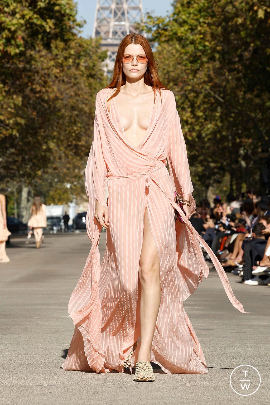 Fashion Week Paris Spring/Summer 2024 look 49 from the Stella McCartney collection womenswear