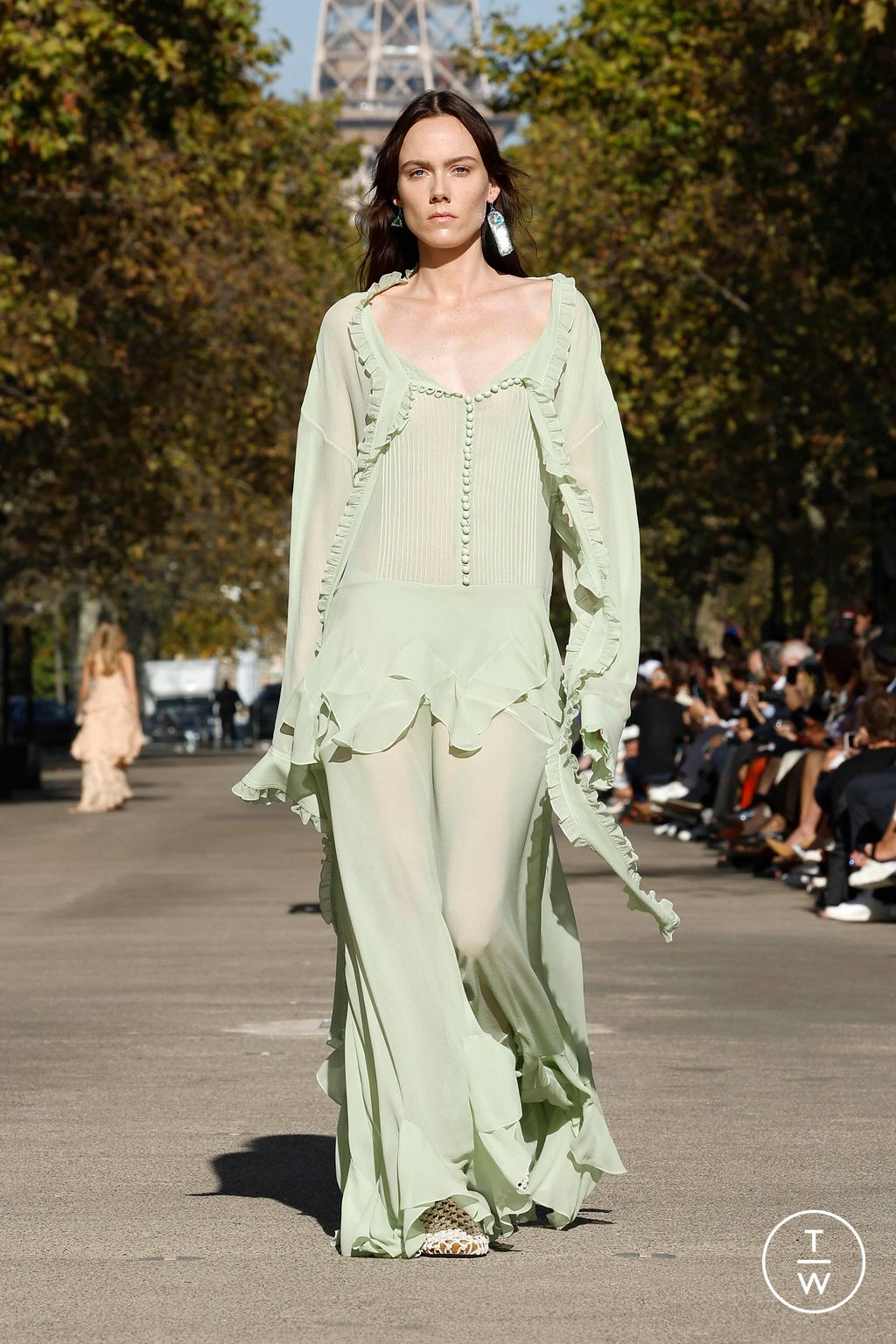 Fashion Week Paris Spring/Summer 2024 look 50 from the Stella McCartney collection 女装