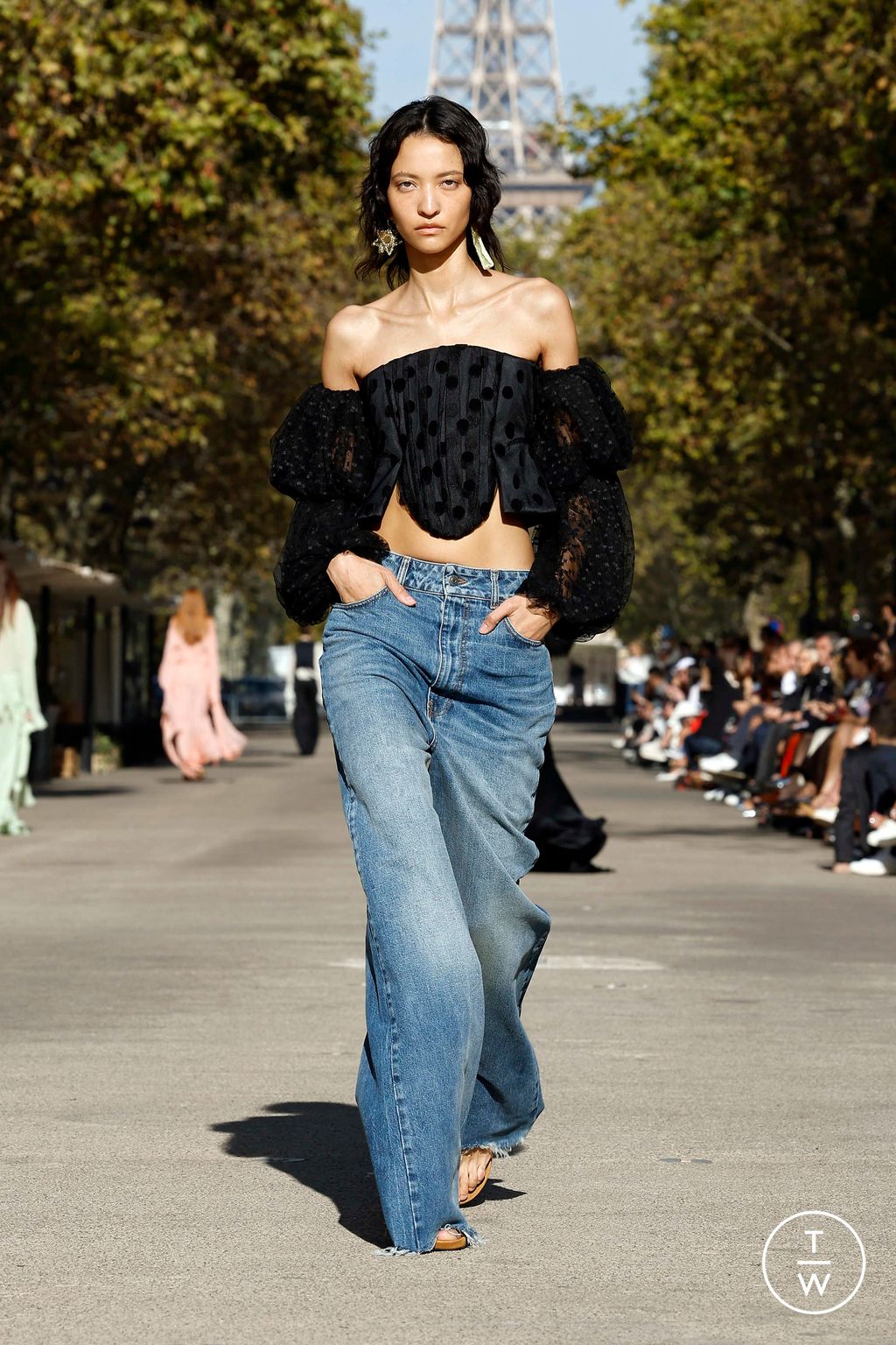 Fashion Week Paris Spring/Summer 2024 look 53 de la collection Stella McCartney womenswear