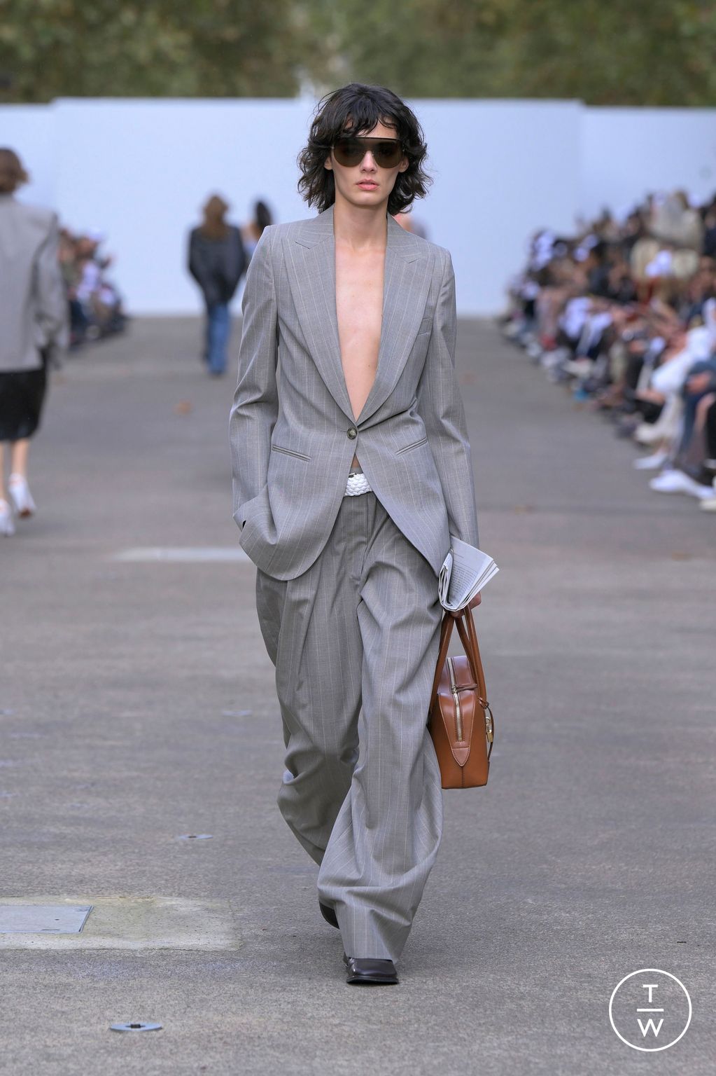 Fashion Week Paris Spring/Summer 2025 look 7 from the Stella McCartney collection womenswear