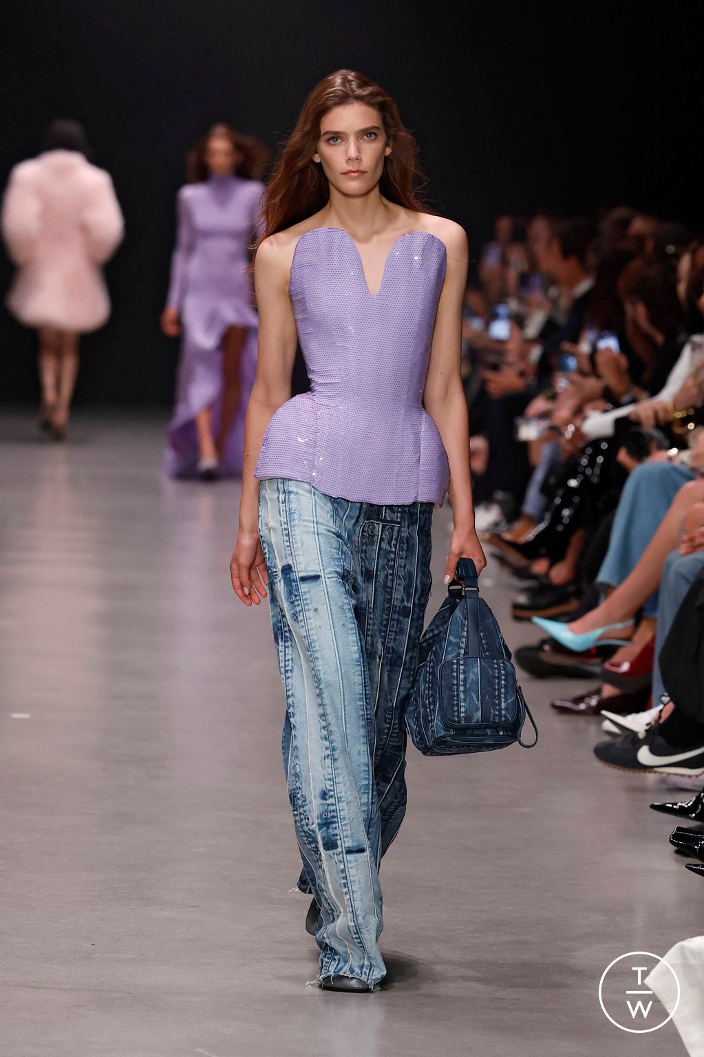 Fashion Week Paris Spring/Summer 2026 look 6 from the Stella McCartney collection 女装