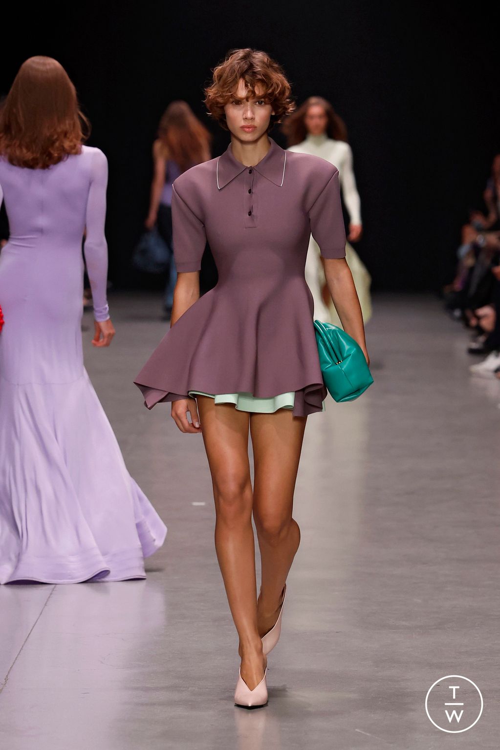 Fashion Week Paris Spring/Summer 2026 look 8 from the Stella McCartney collection womenswear