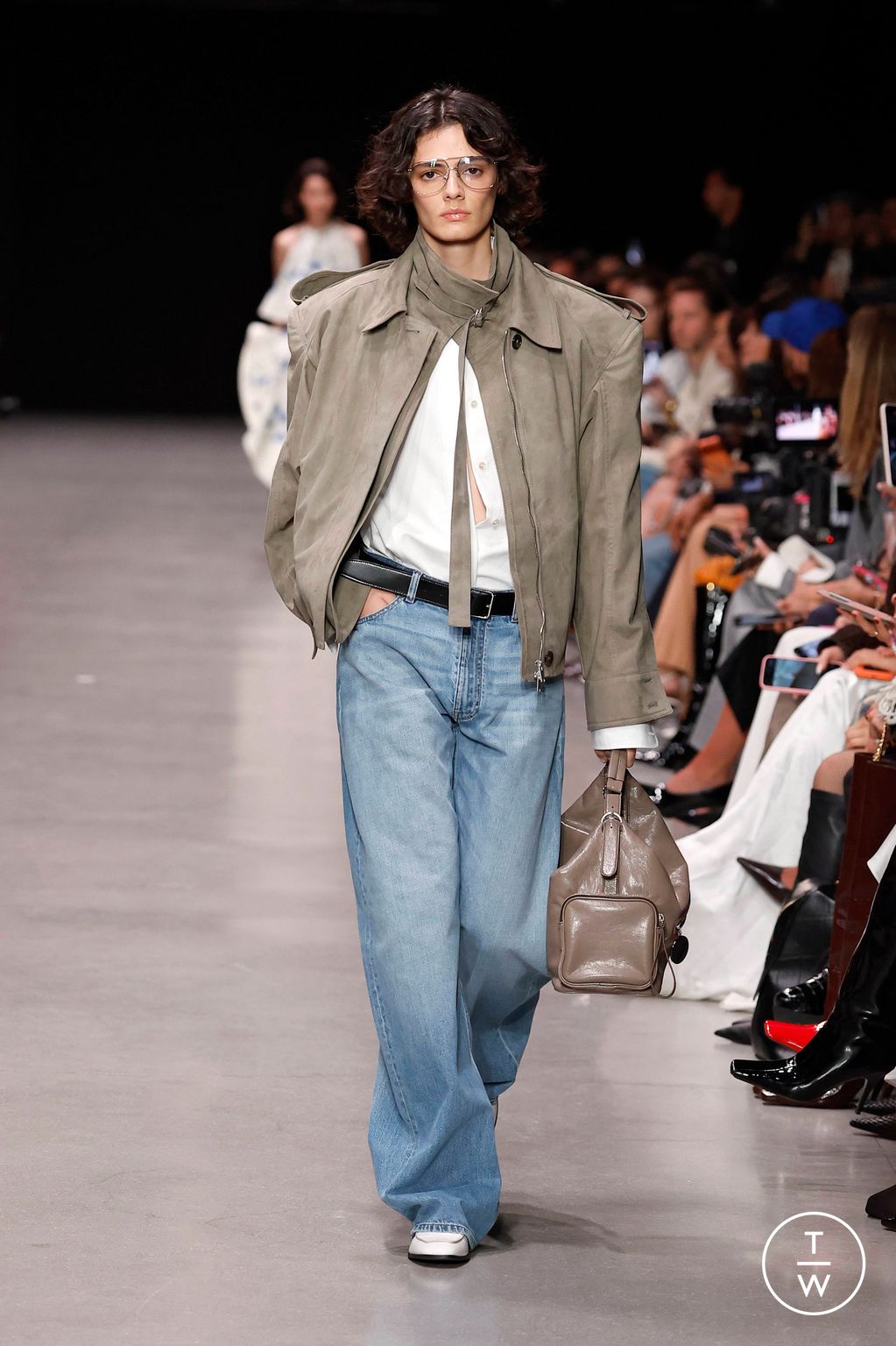 Fashion Week Paris Spring/Summer 2026 look 24 from the Stella McCartney collection womenswear