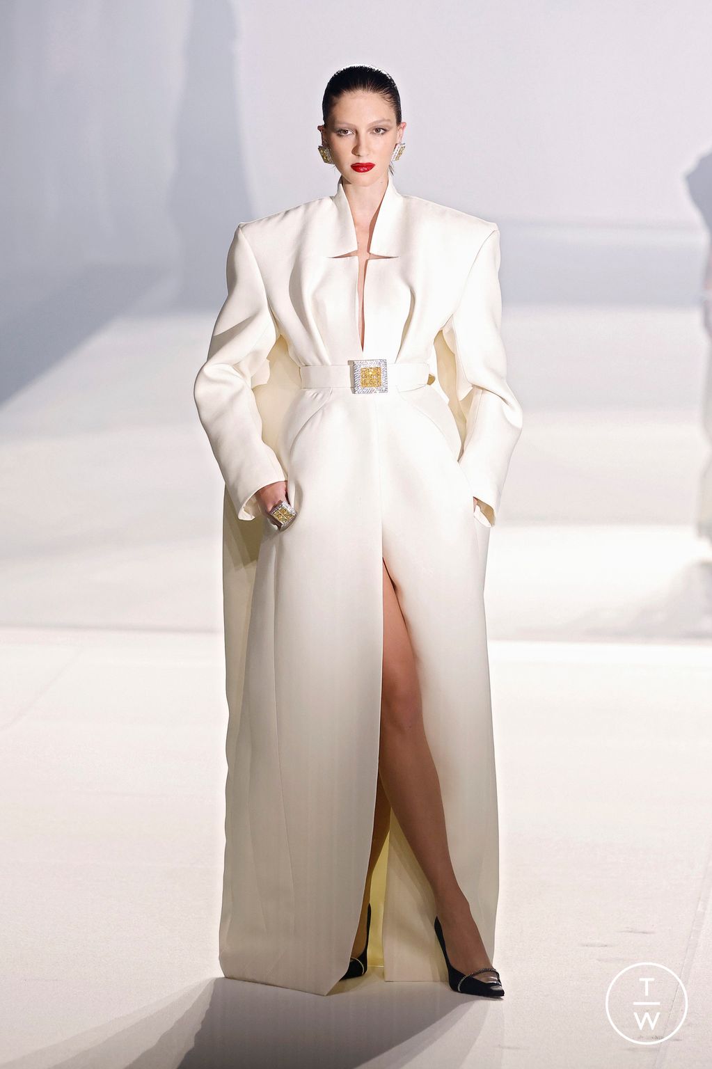 Fashion Week Paris Fall/Winter 2024 look 9 from the Stephane Rolland collection couture