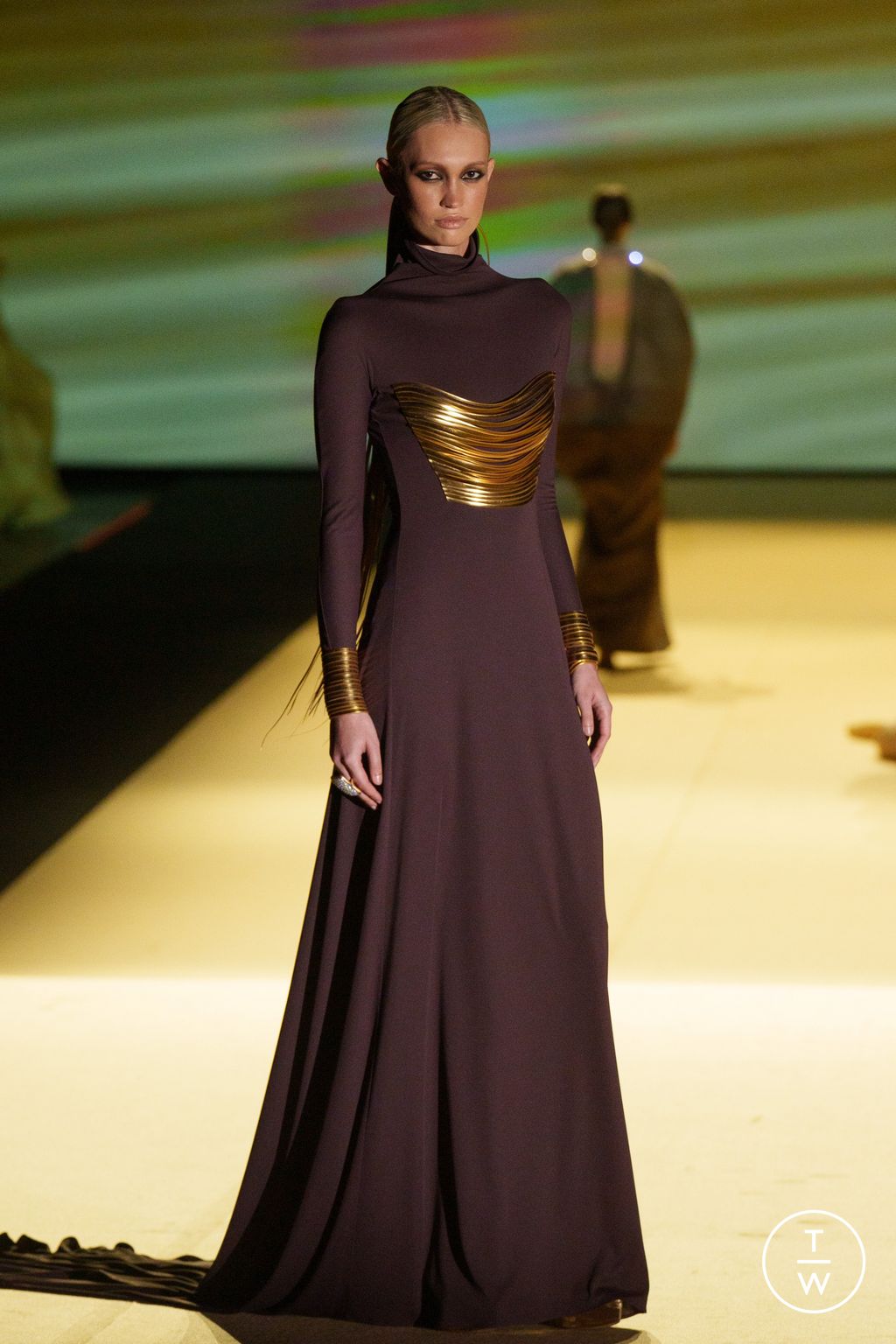 Fashion Week Paris Spring/Summer 2024 look 9 from the Stephane Rolland collection 高级定制