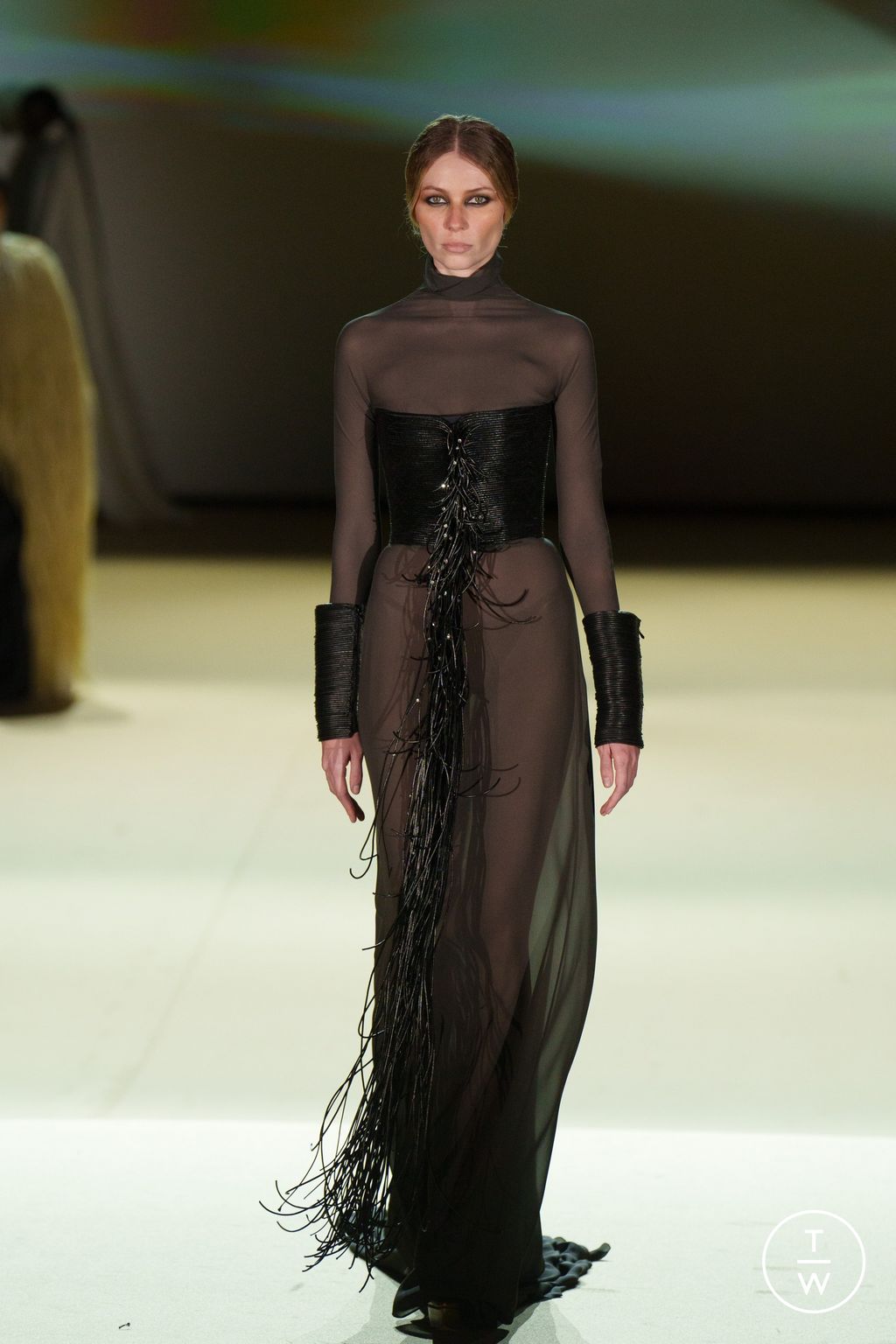 Fashion Week Paris Spring/Summer 2024 look 25 from the Stephane Rolland collection couture