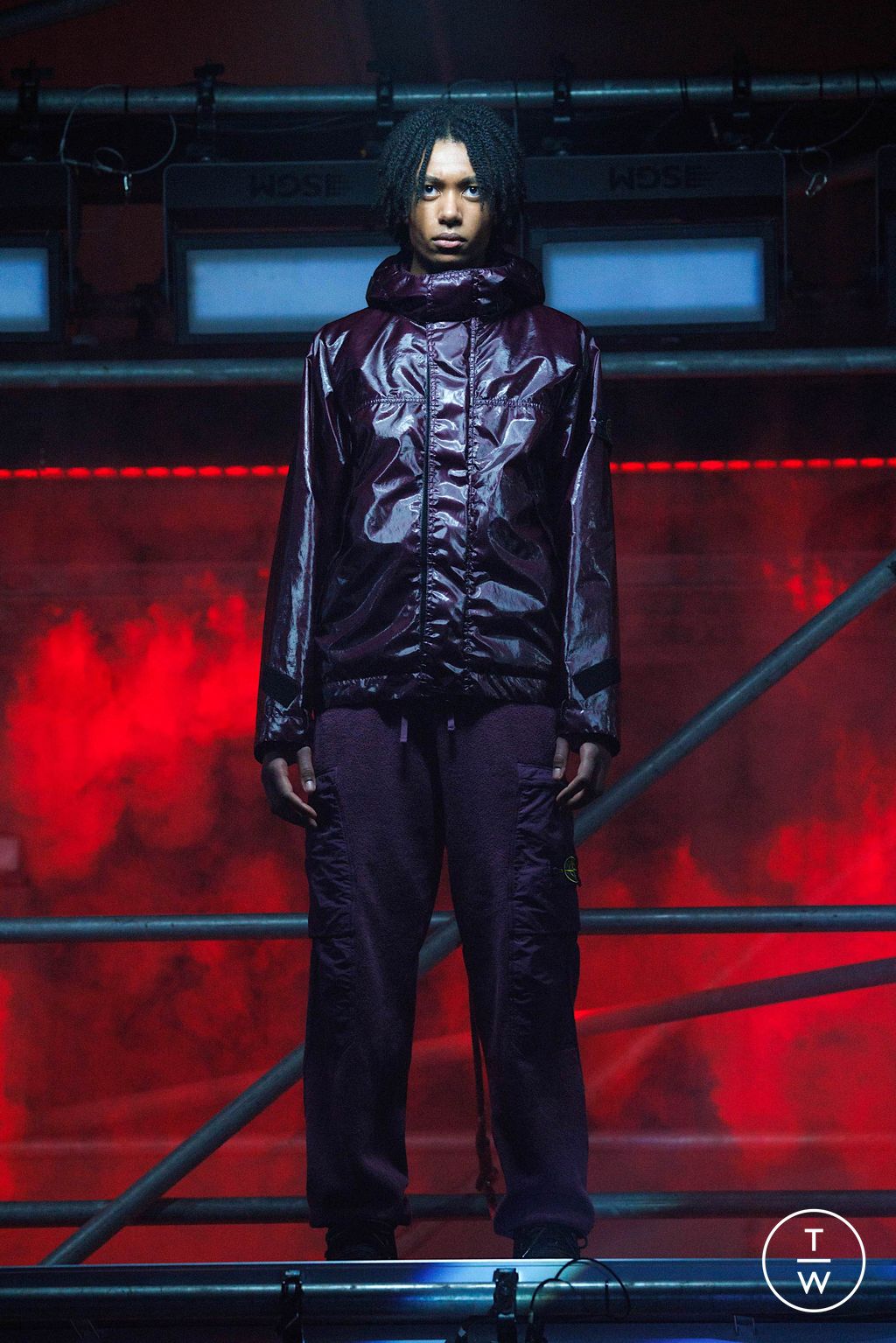Fashion Week Milan Fall/Winter 2024 look 11 from the Stone Island collection menswear