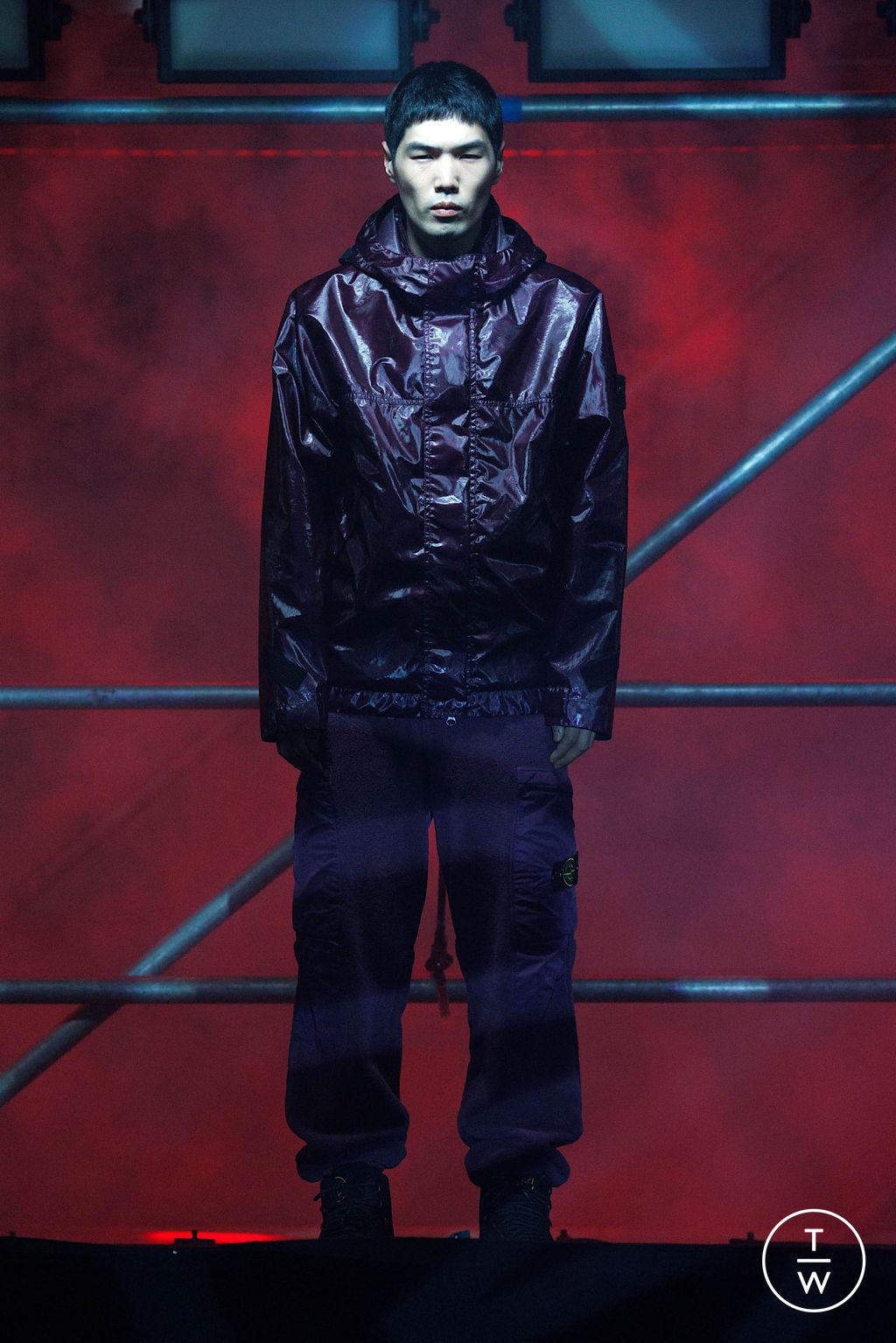 Fashion Week Milan Fall/Winter 2024 look 13 from the Stone Island collection 男装