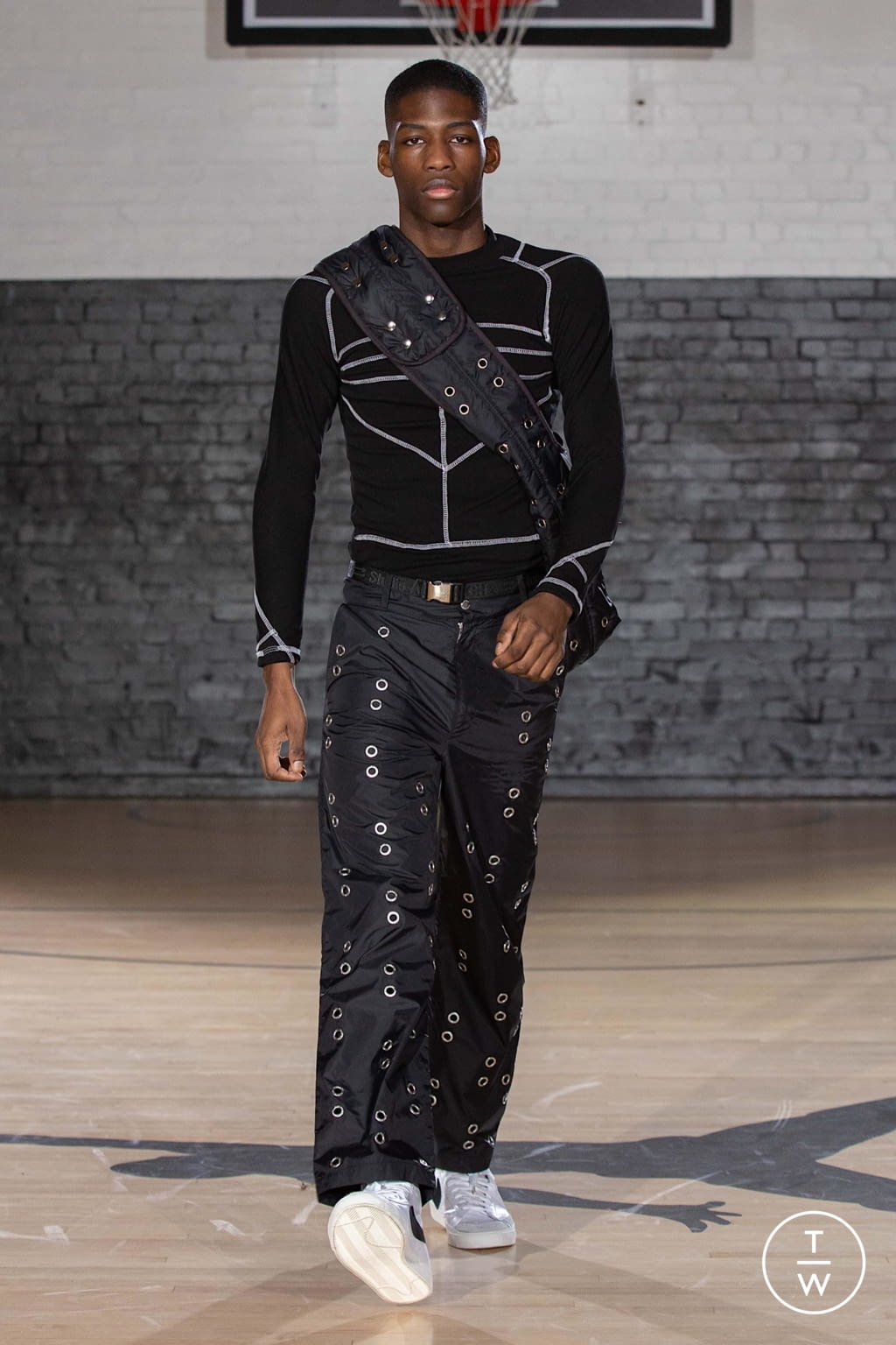 Fashion Week London Fall/Winter 2020 look 4 from the Studio Alch collection 男装