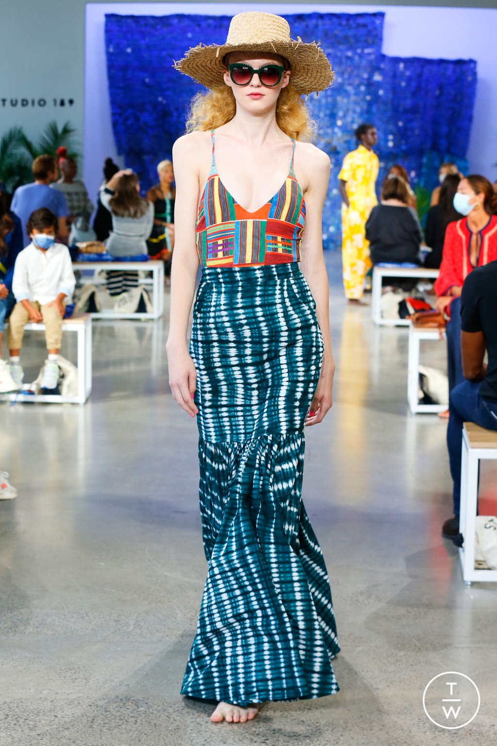 Fashion Week New York Spring/Summer 2022 look 1 from the Studio 189 collection womenswear