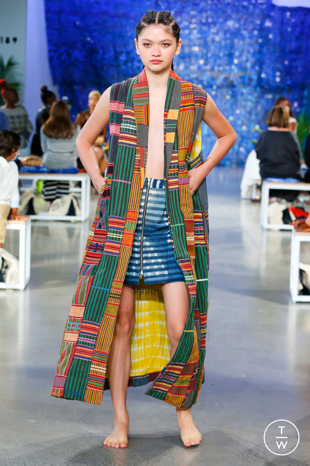 Fashion Week New York Spring/Summer 2022 look 8 from the Studio 189 collection womenswear