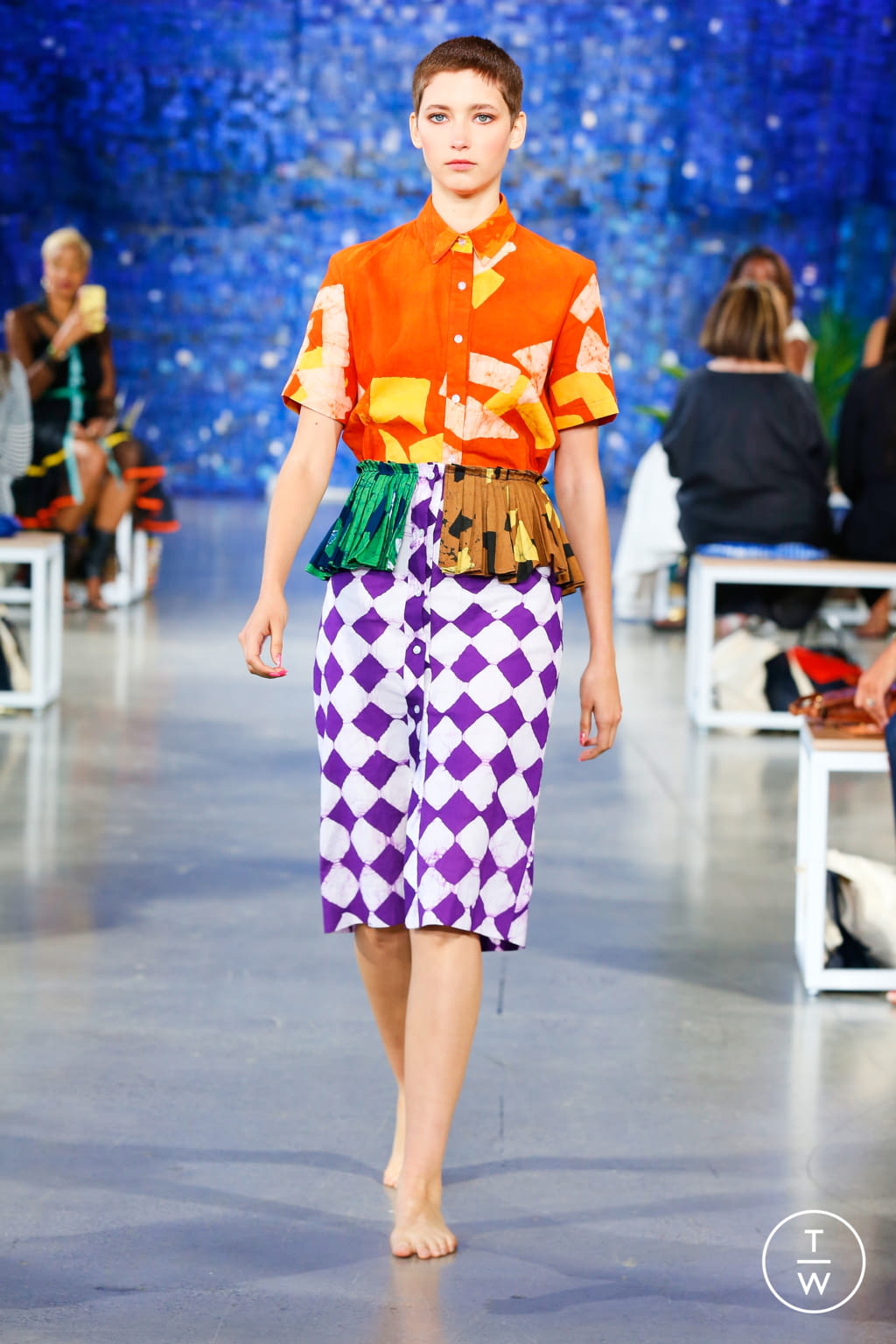 Fashion Week New York Spring/Summer 2022 look 12 from the Studio 189 collection womenswear