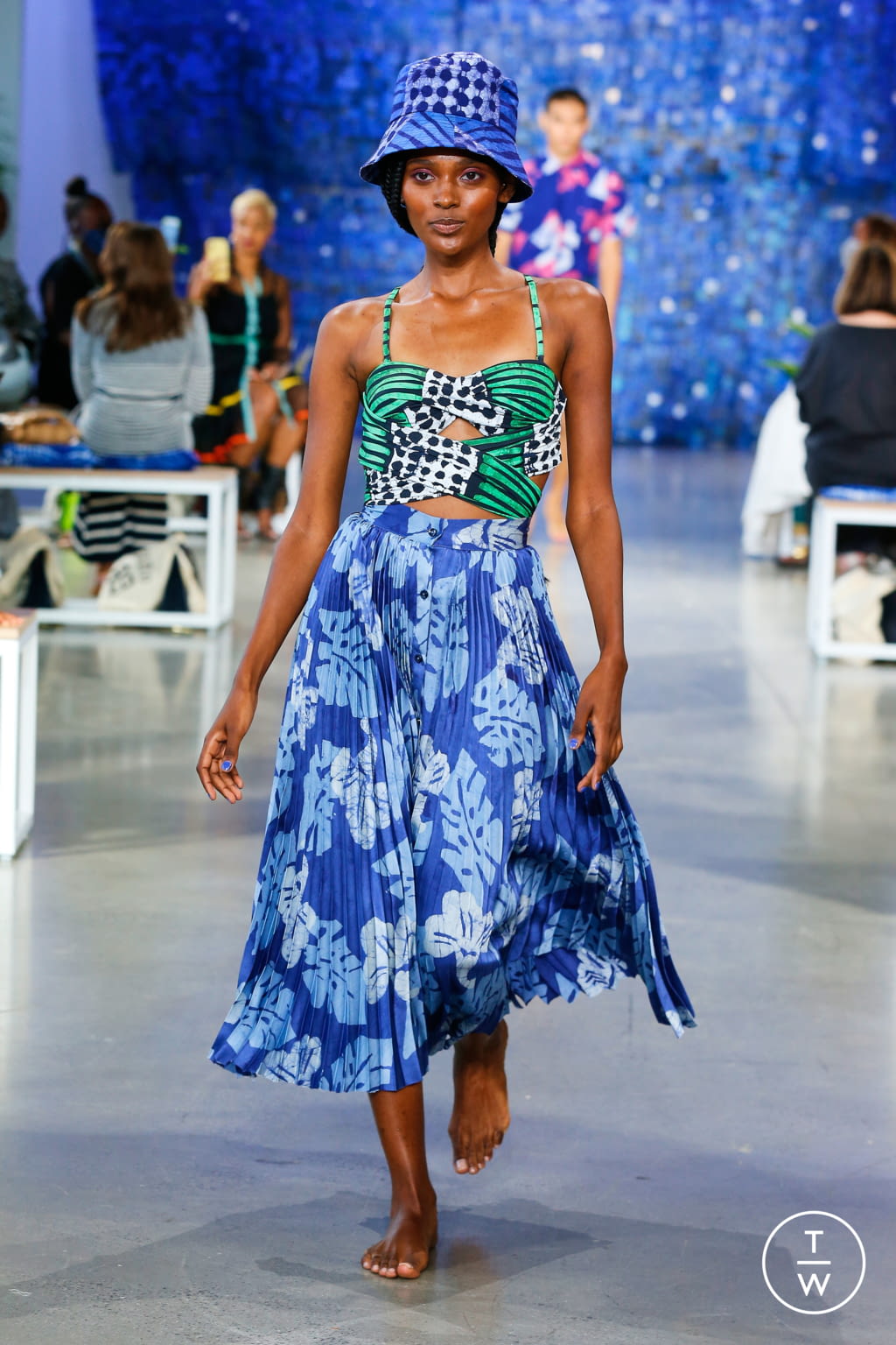 Fashion Week New York Spring/Summer 2022 look 15 from the Studio 189 collection womenswear