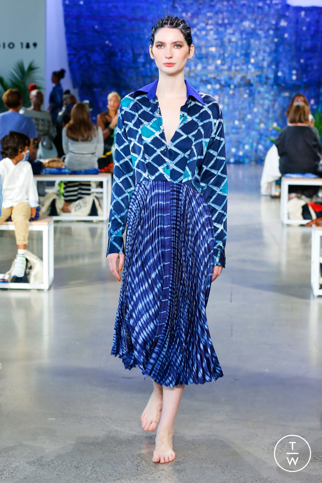 Fashion Week New York Spring/Summer 2022 look 21 from the Studio 189 collection 女装