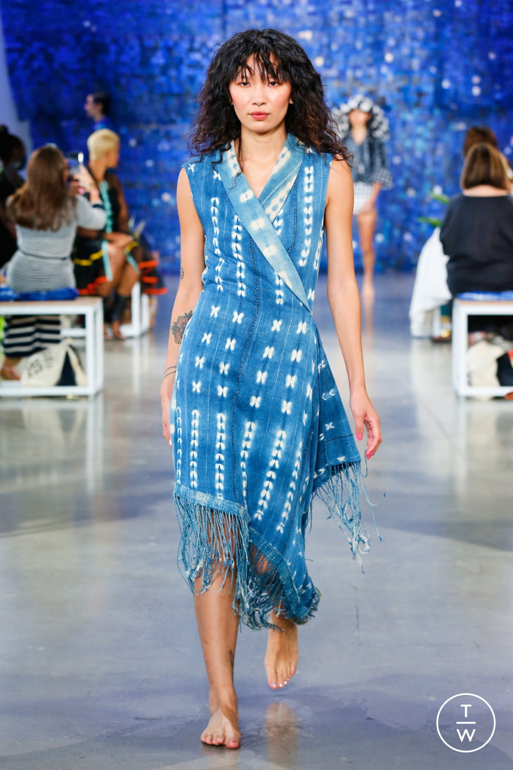 Fashion Week New York Spring/Summer 2022 look 23 from the Studio 189 collection womenswear