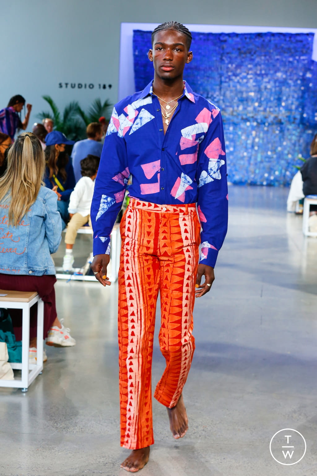 Fashion Week New York Spring/Summer 2022 look 28 from the Studio 189 collection 女装