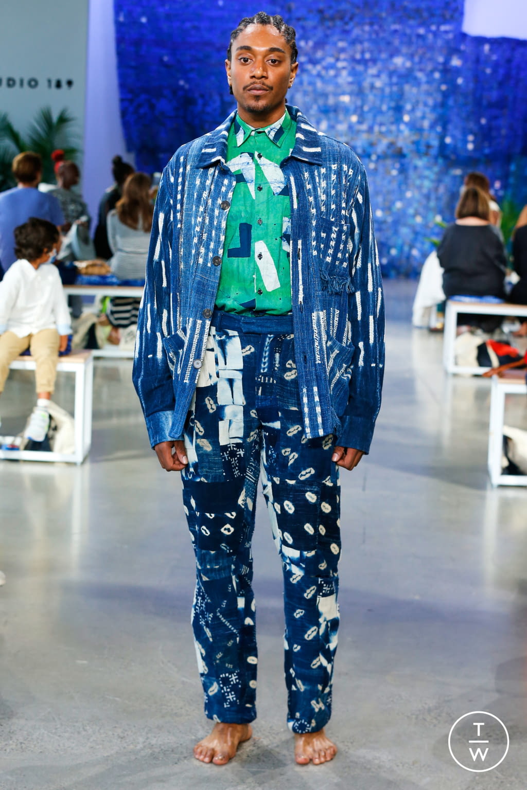 Fashion Week New York Spring/Summer 2022 look 33 from the Studio 189 collection 女装