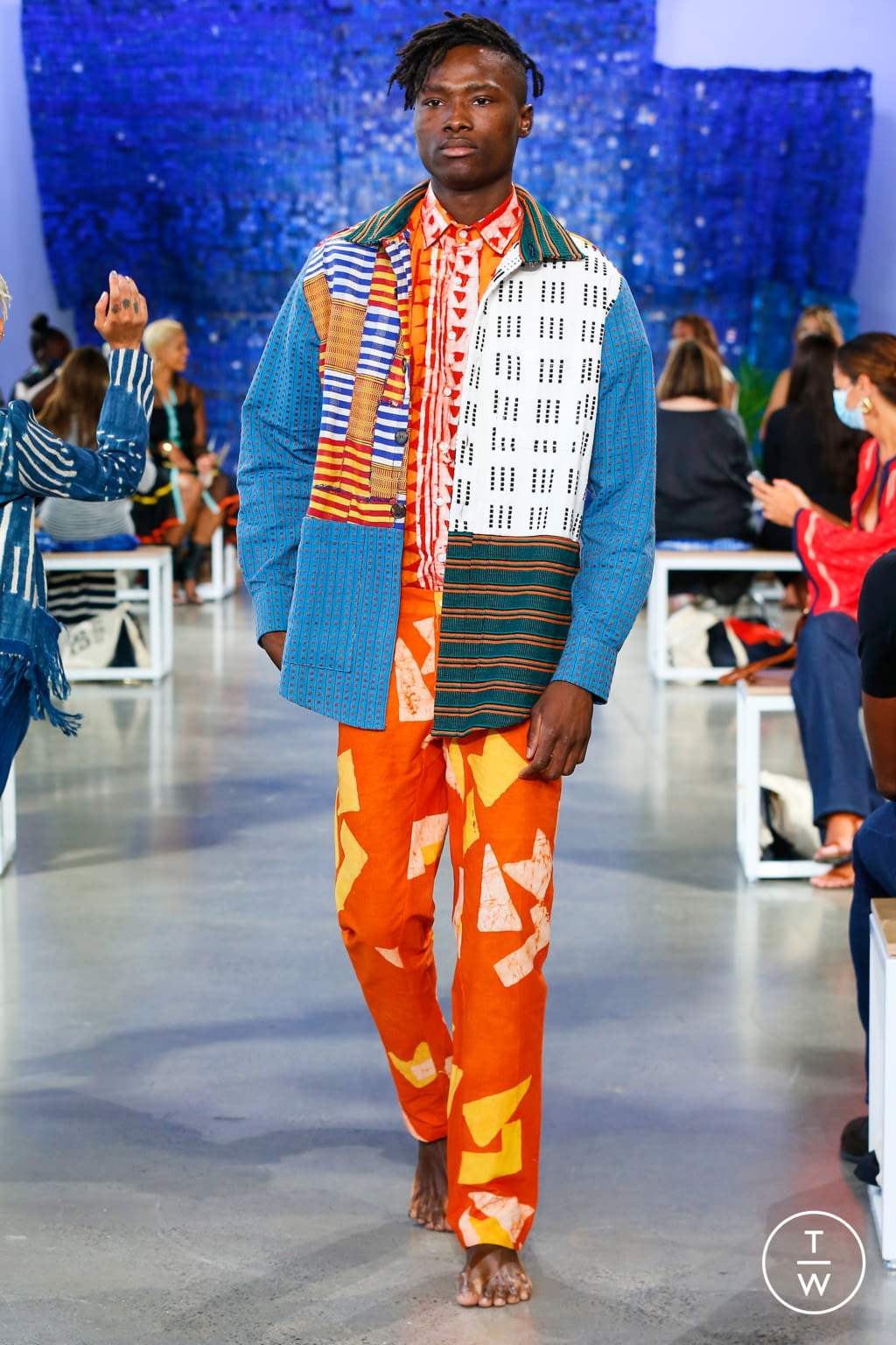 Fashion Week New York Spring/Summer 2022 look 35 from the Studio 189 collection womenswear