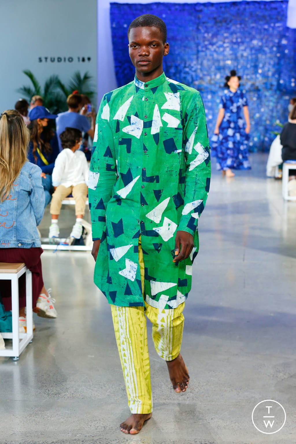 Fashion Week New York Spring/Summer 2022 look 38 from the Studio 189 collection 女装