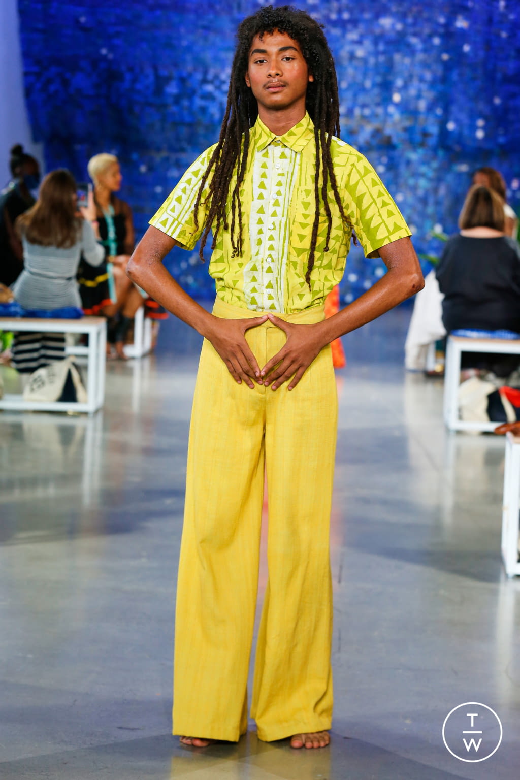 Fashion Week New York Spring/Summer 2022 look 43 from the Studio 189 collection womenswear