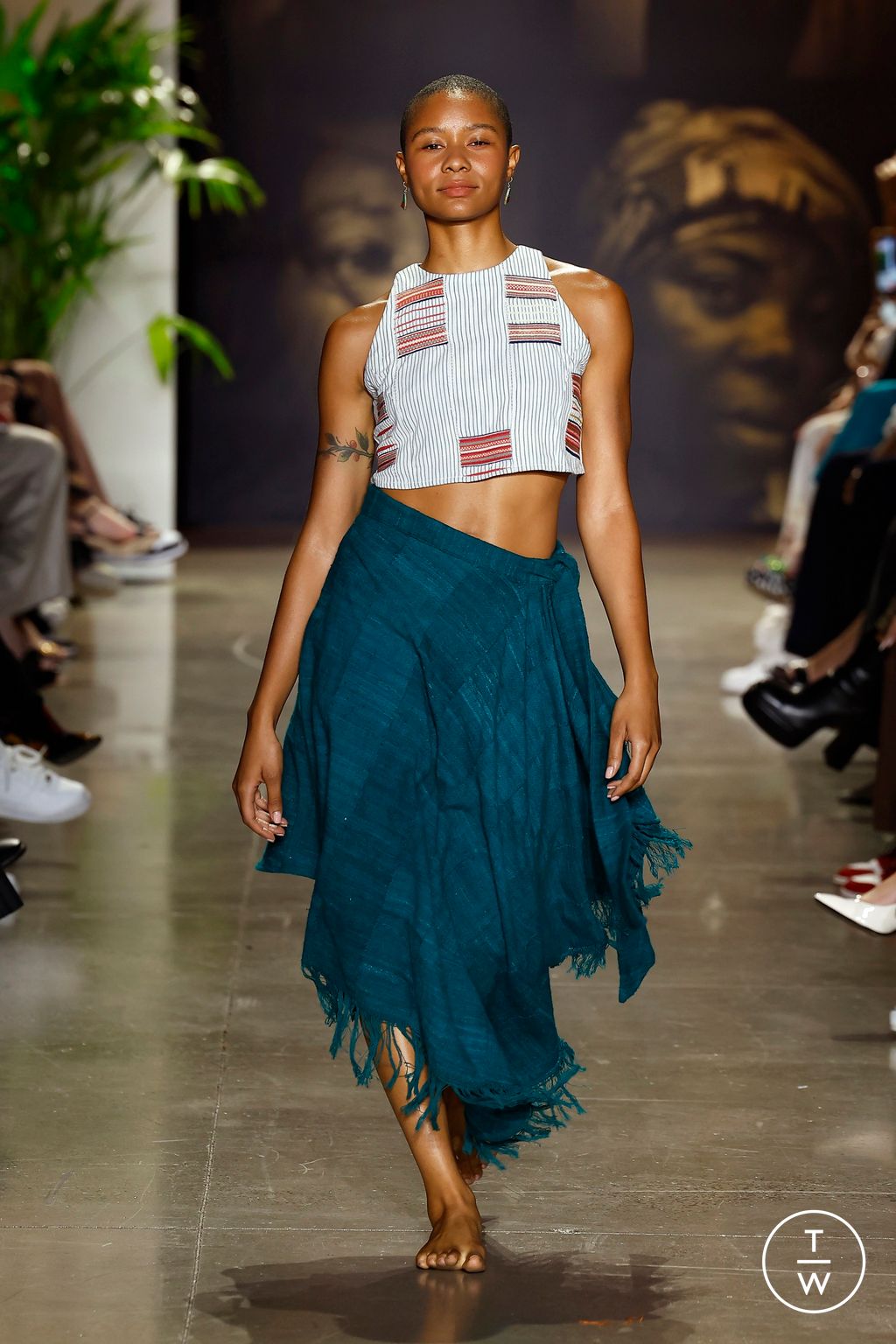 Fashion Week New York Spring/Summer 2024 look 36 from the Studio 189 collection womenswear