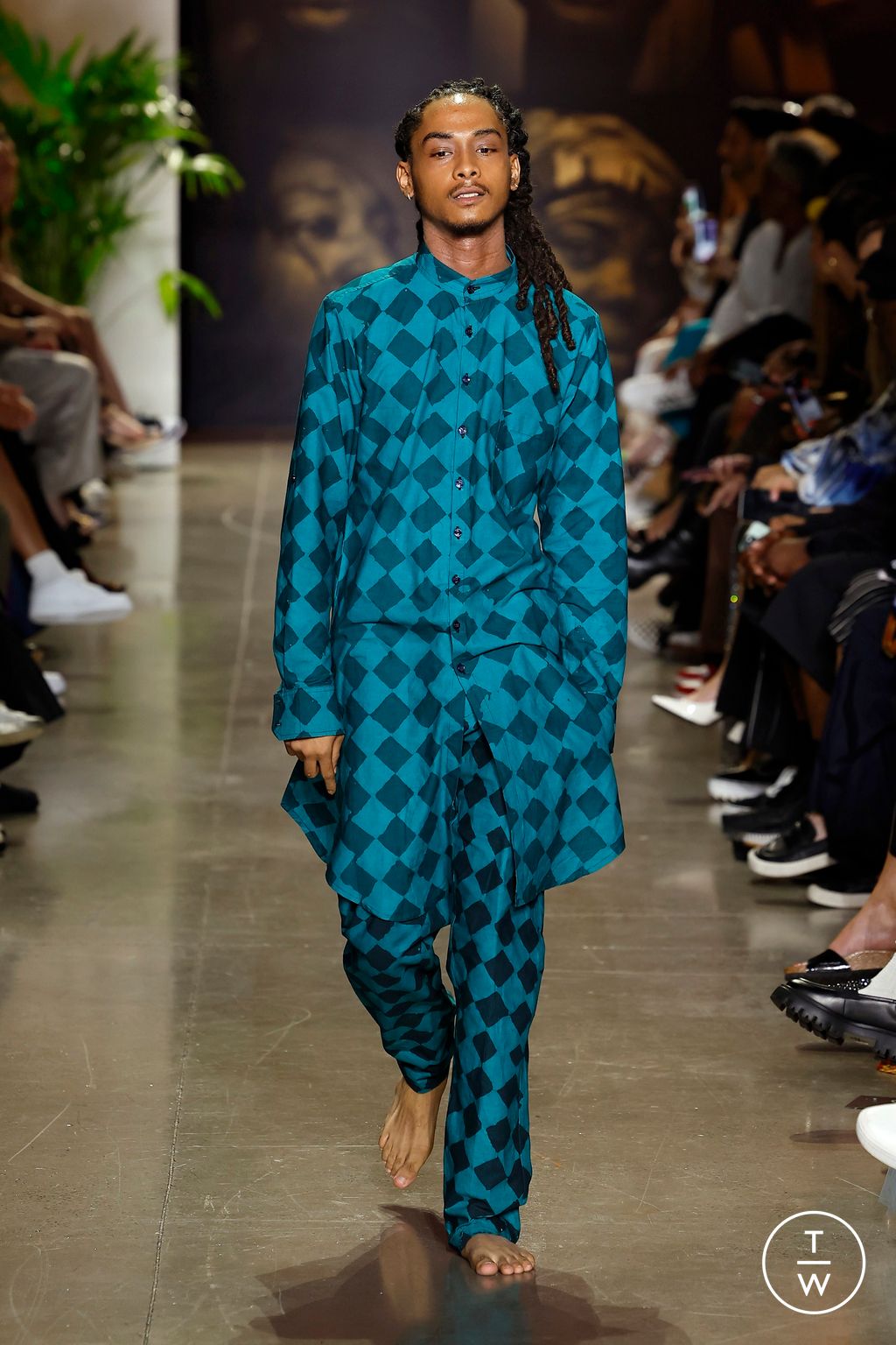 Fashion Week New York Spring/Summer 2024 look 44 from the Studio 189 collection womenswear