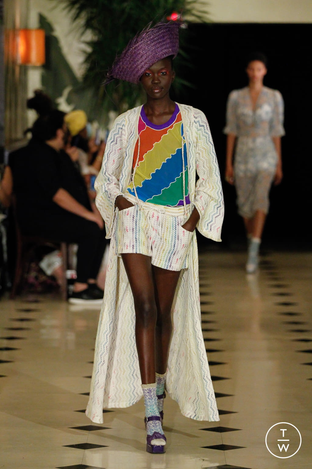 Fashion Week New York Spring/Summer 2022 look 23 de la collection Anna Sui womenswear