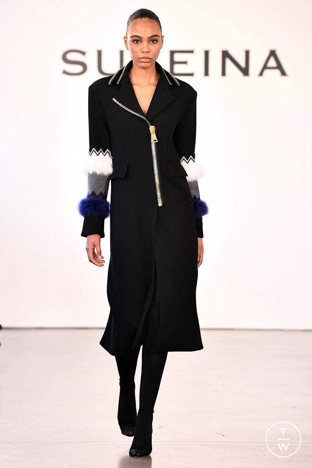 Fashion Week New York Fall/Winter 2023 look 20 de la collection Sukeina womenswear