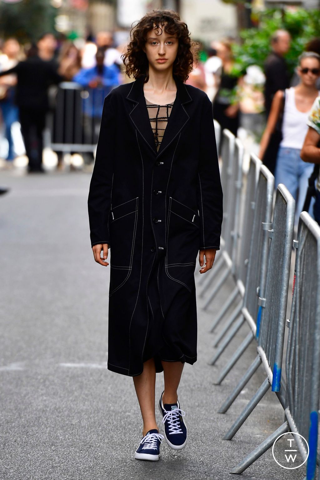 Fashion Week Paris Spring/Summer 2024 look 5 from the Sulvam collection menswear