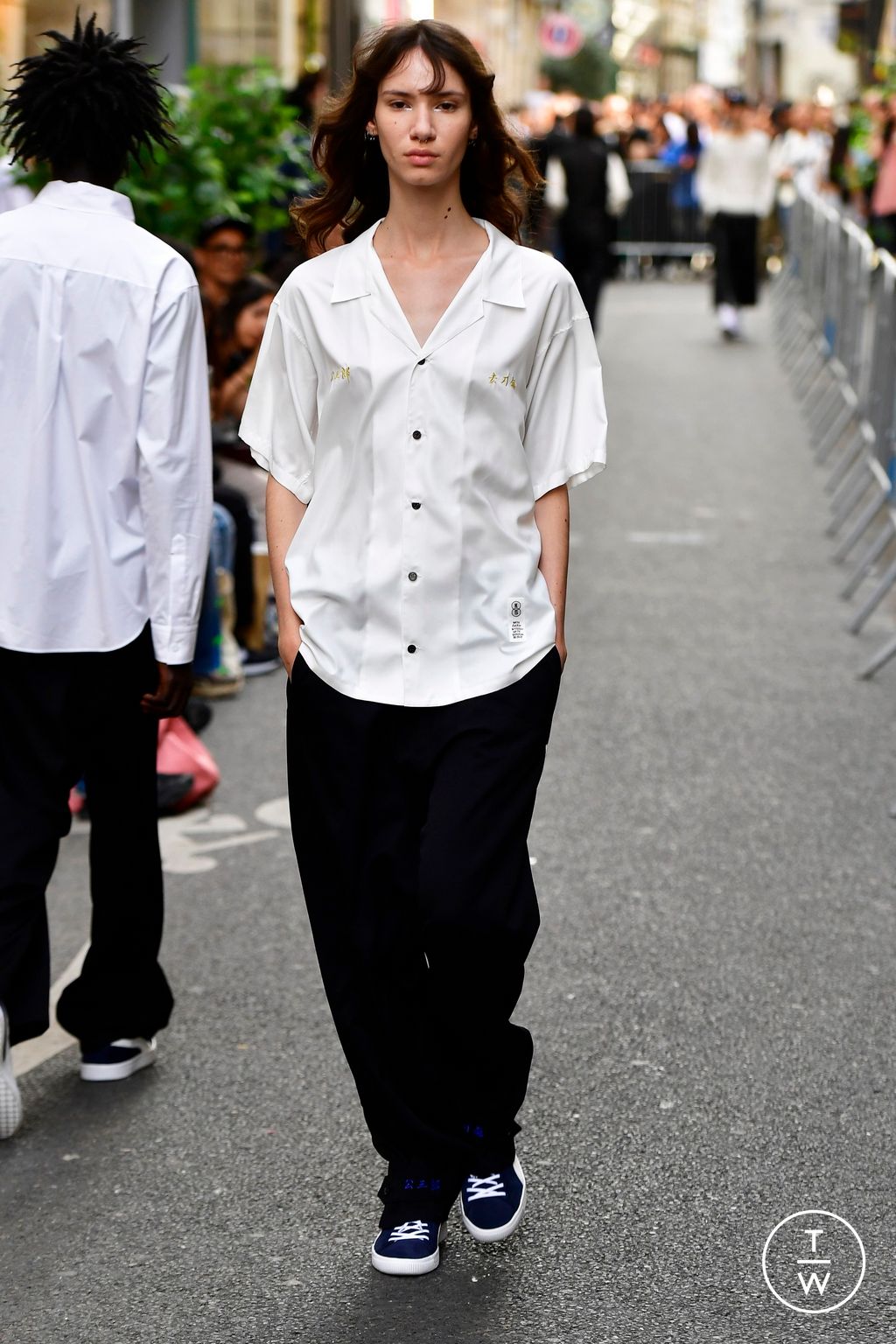 Fashion Week Paris Spring/Summer 2024 look 14 from the Sulvam collection menswear