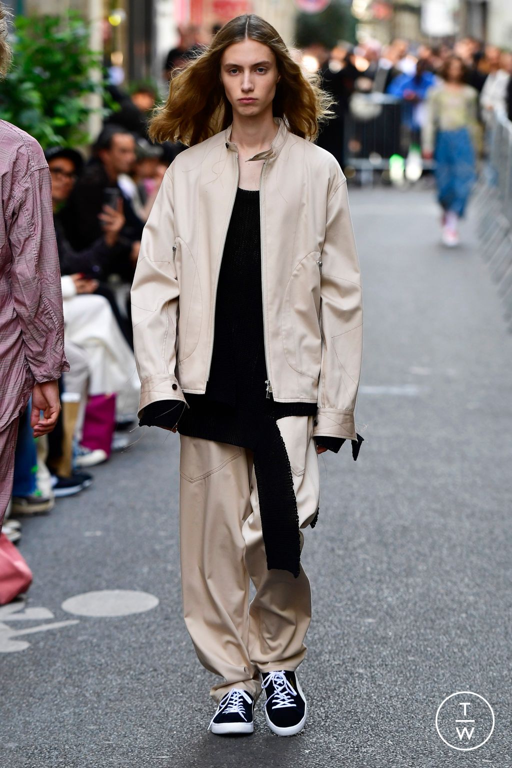 Fashion Week Paris Spring/Summer 2024 look 22 from the Sulvam collection menswear