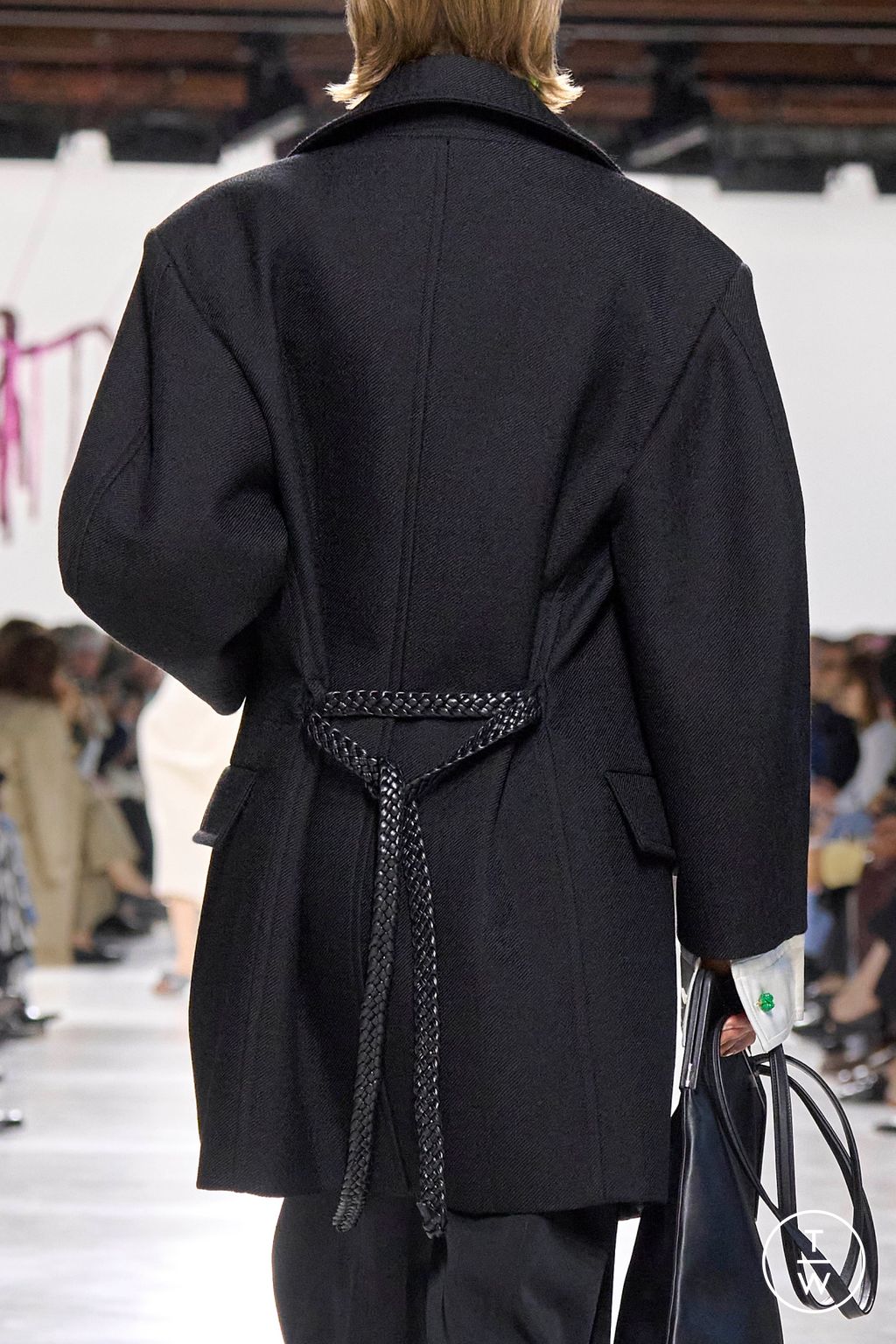 Fashion Week Milan Spring/Summer 2026 look 2 from the Bottega Veneta collection womenswear accessories