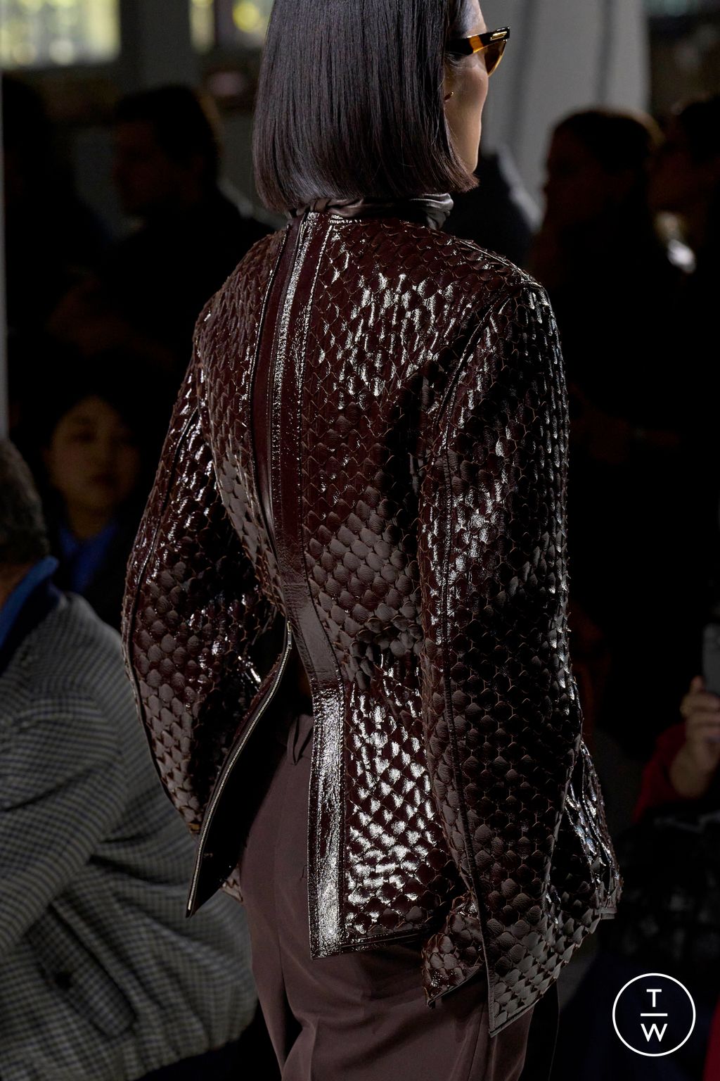 Fashion Week Milan Spring/Summer 2026 look 18 from the Bottega Veneta collection womenswear accessories