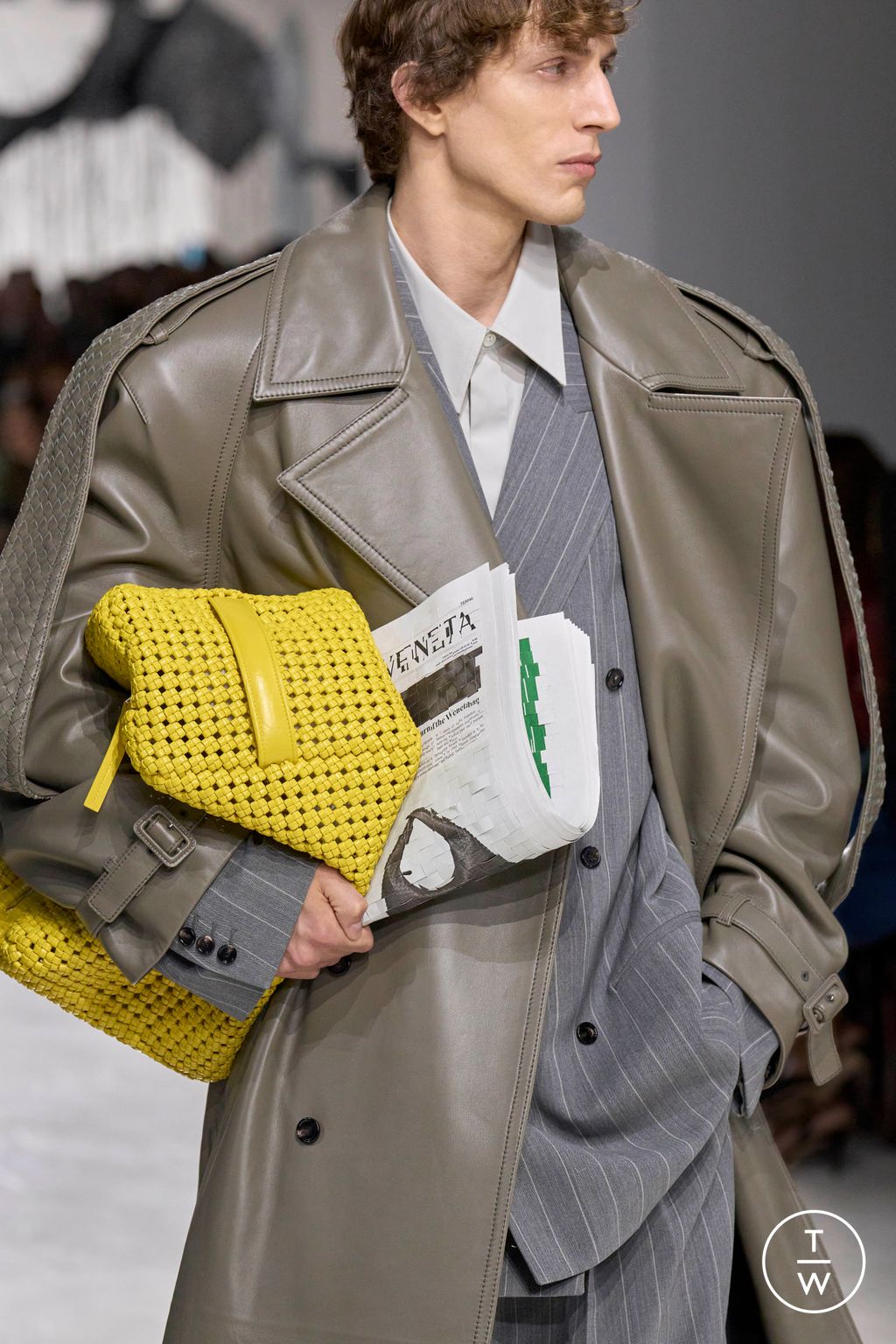 Fashion Week Milan Spring/Summer 2026 look 56 from the Bottega Veneta collection womenswear accessories