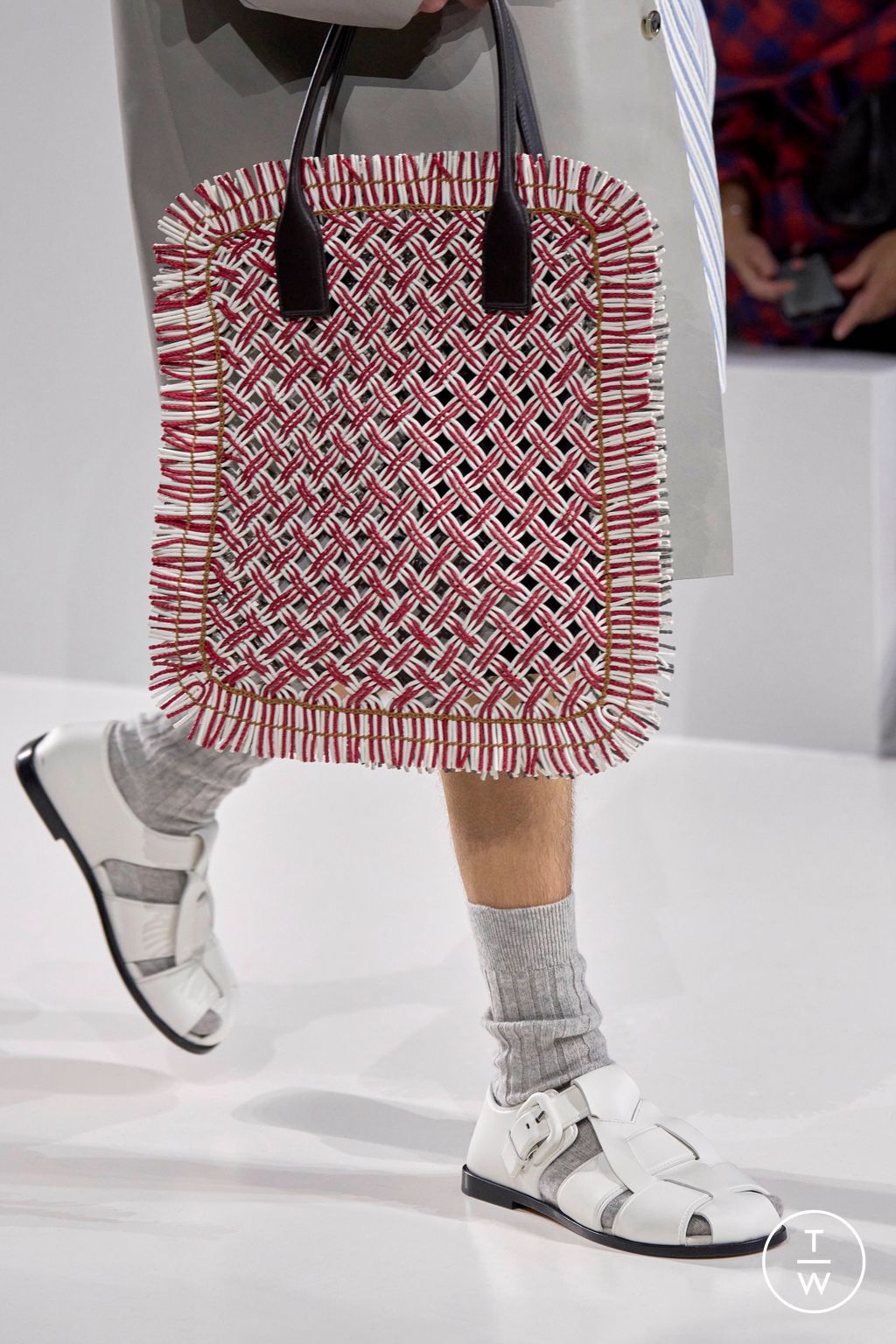 Fashion Week Milan Spring/Summer 2026 look 80 from the Bottega Veneta collection womenswear accessories