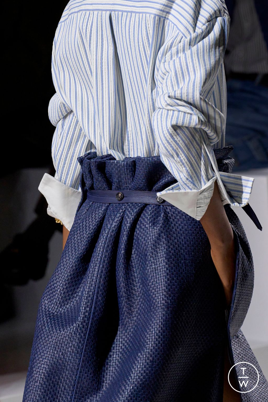 Fashion Week Milan Spring/Summer 2026 look 81 from the Bottega Veneta collection womenswear accessories