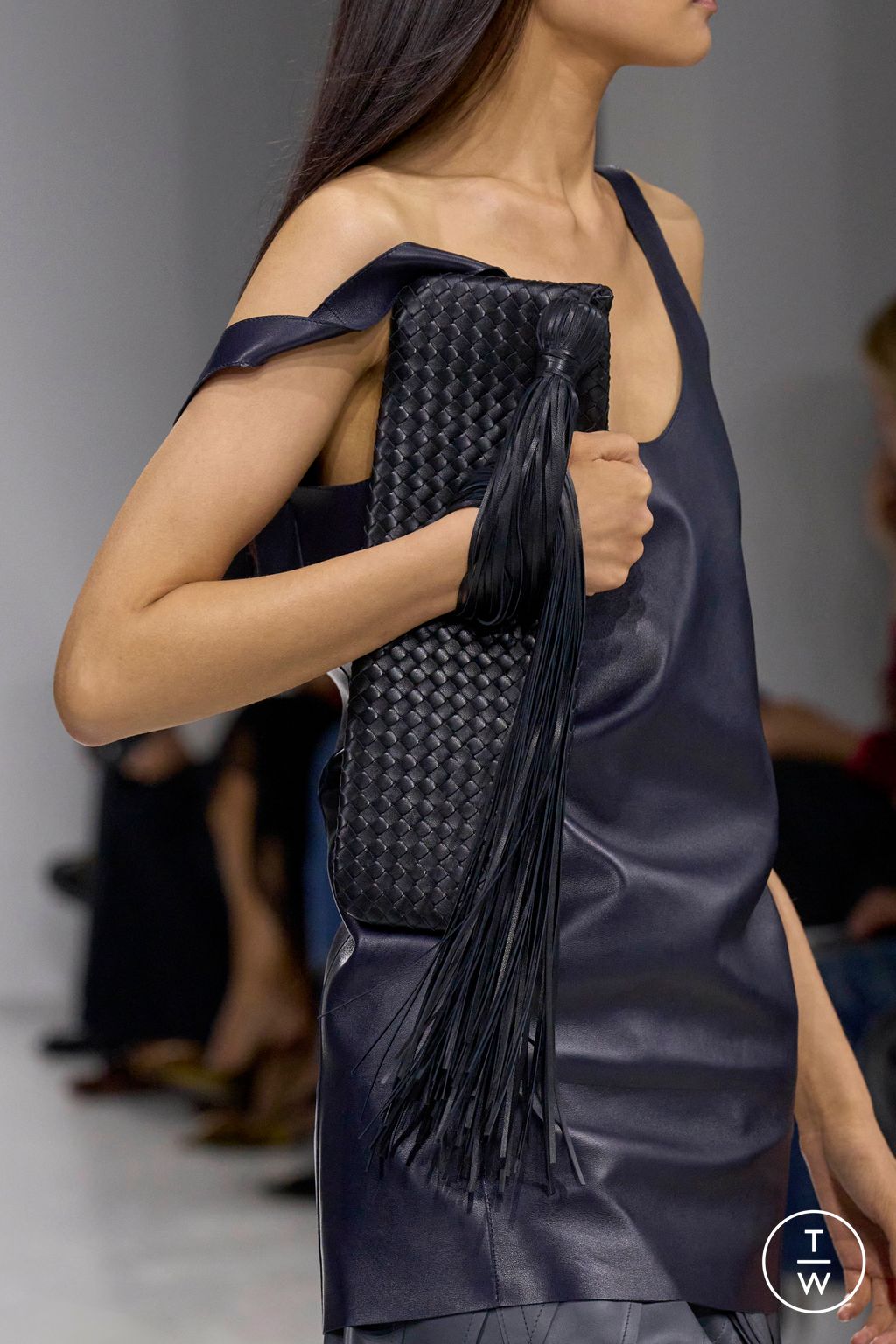 Fashion Week Milan Spring/Summer 2026 look 84 from the Bottega Veneta collection womenswear accessories