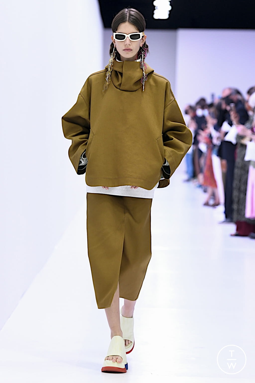 Fashion Week Milan Spring/Summer 2022 look 15 from the Sunnei collection womenswear