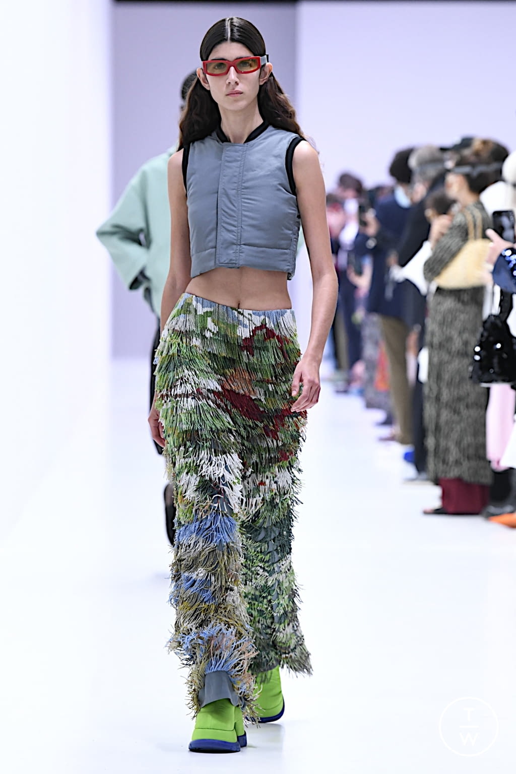 Fashion Week Milan Spring/Summer 2022 look 28 from the Sunnei collection womenswear