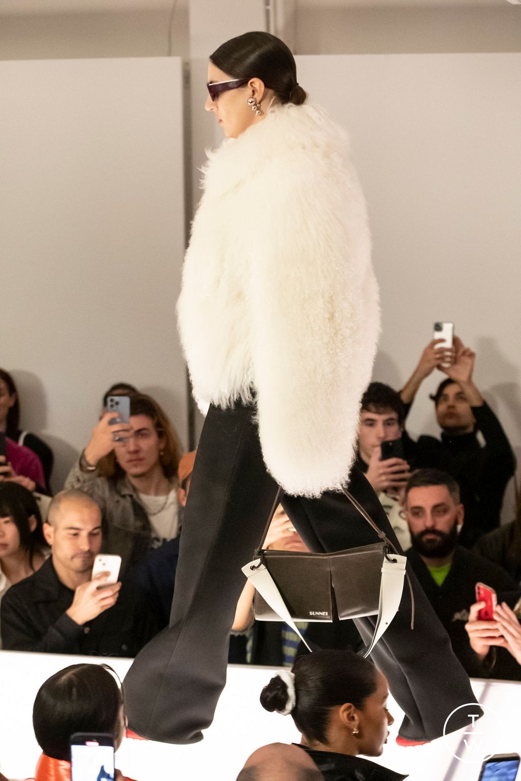 Fashion Week Milan Fall/Winter 2023 look 11 de la collection Sunnei womenswear