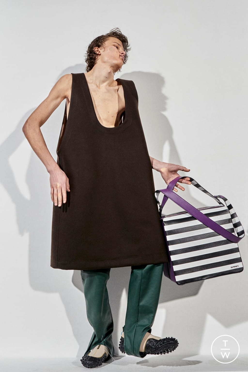 Fashion Week Milan Fall/Winter 2021 look 4 de la collection Sunnei womenswear