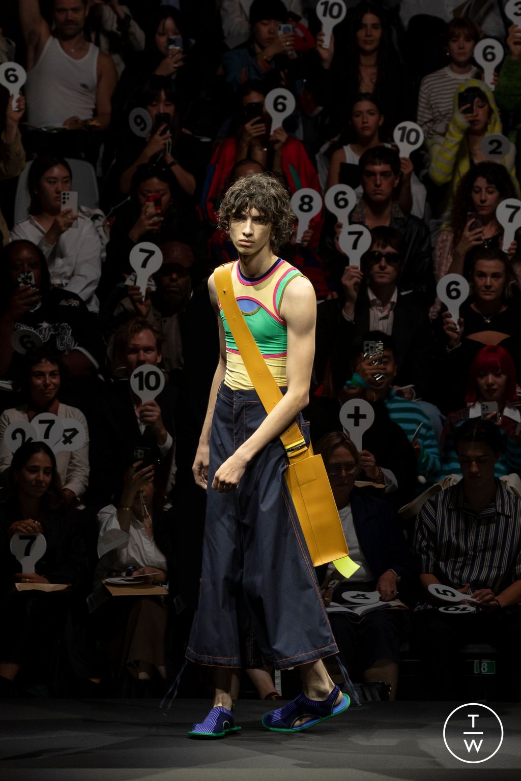 Fashion Week Milan Spring/Summer 2024 look 4 de la collection Sunnei womenswear