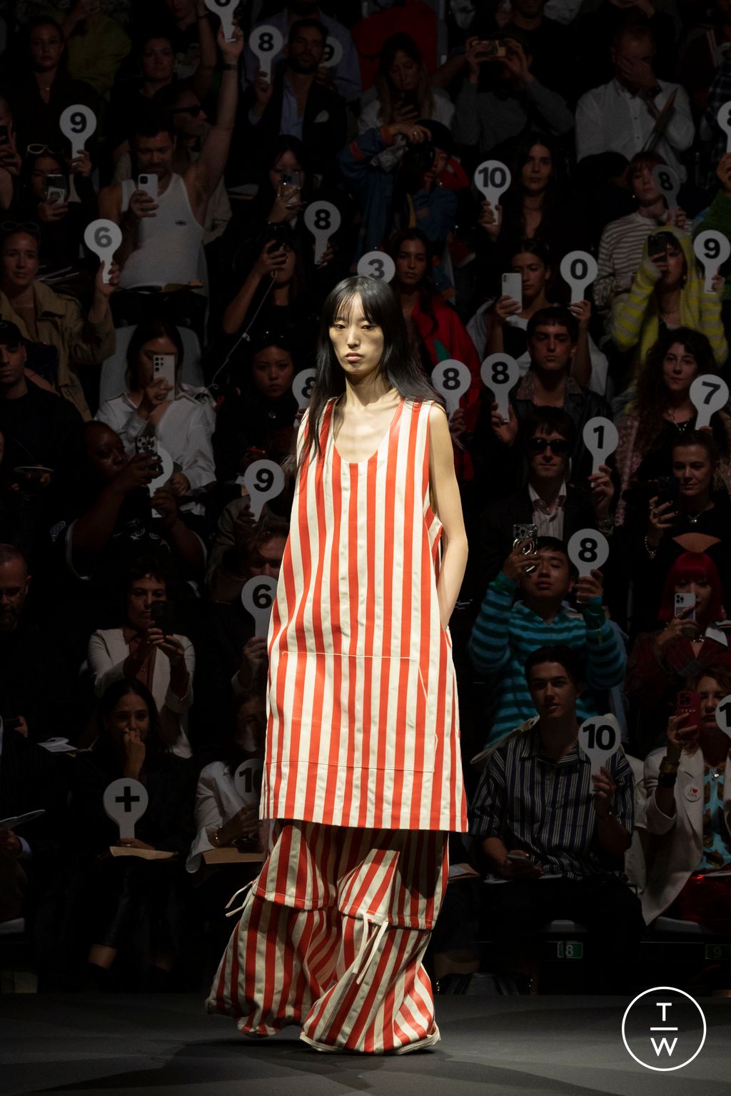Fashion Week Milan Spring/Summer 2024 look 12 de la collection Sunnei womenswear