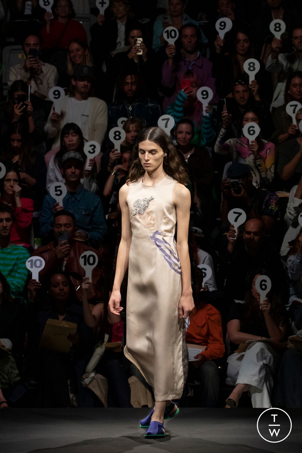 Fashion Week Milan Spring/Summer 2024 look 17 de la collection Sunnei womenswear