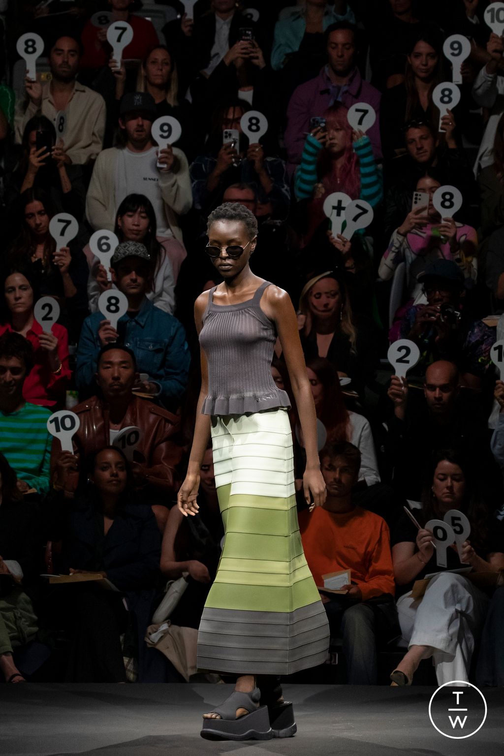 Fashion Week Milan Spring/Summer 2024 look 29 de la collection Sunnei womenswear
