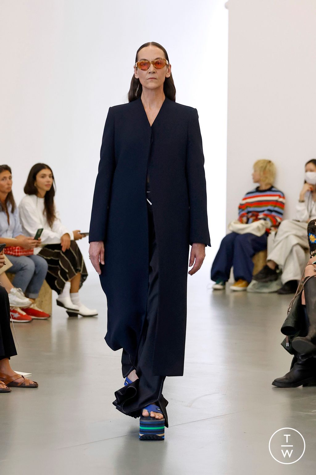 Fashion Week Milan Spring/Summer 2025 look 6 from the Sunnei collection womenswear